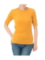 【AZUL BY MOUSSY】半袖リブTOPS/YEL