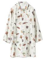 【GELATO PIQUE HOMME】GARAGEロングシャツ/GRY