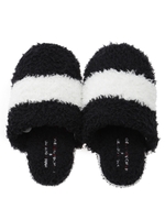 【Joel Robuchon & gelato pique】’ジェラート×カシミヤ’ルームシューズ/BLK