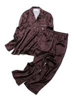 【Joel Robuchon】’gelato’HOMMEシルクシャツ＆ロングパンツ/BRW