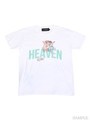 【MILKBOY】HEAVEN TEE/ホワイト×BLUE