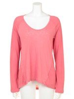 【Splendid】Vintage whisper long sleeve/レッド