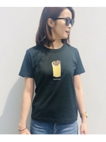 【WEB限定】beautiful people ラップサンドTシャツ/モスグリーン(024)