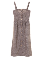 【non-no 12月号掲載】フロント釦ツイードワンピース/ブラウン