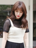 【sw】ニットビスチェ/O.WHT