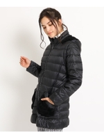 【ダウン】コート レディース/ブラック(019)