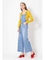 ◆Woad blue×JILLSTUART コラボデニムオールインワン/SKY(110)