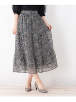 アニマルマキシスカート/ブラック(119)