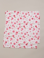 [ベビー]コットンガーゼオリジナルプリントおくるみ/ホワイト