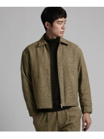 ガンクラブチェック　ドリズラージャケット/ブラウン(242)