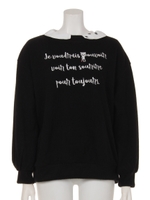 コビニャーフェイクトップス/ブラック