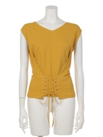 コルセットカットTOPS/マスタード