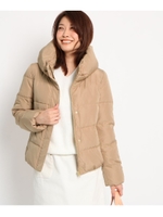 ショートダウンコート/ベージュ(052)