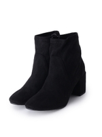 ストレッチショートブーツ/ブラック(619)