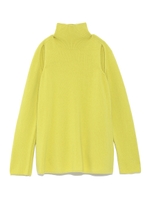 スリットタートルニット/YEL