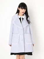 セーラーAラインコート/ブルー