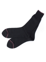 ◆無地 ドット柄 ドレスソックス/ブルー系(994)