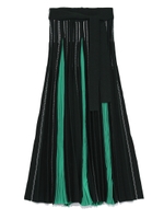 ニットプリーツスカート/GRN