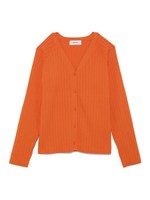 ハイゲージ短丈リブニット/ORG