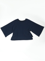 バッグフリルスウェット/NAVY