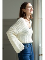 ベルスリローゲージニット/white