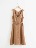 ベルト付ジャンスカ/キャメル