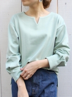 ポンチキーネックプルオーバー/ミント
