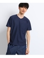 ミニヘリンボンTシャツ [ 吸汗速乾 メンズ Tシャツ ]/ネイビー(093)