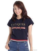 ラインロゴパーカ/ネイビー