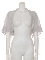 ラメチュールボレロ/ライトグレー