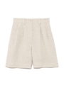 リネンシンプルショートパンツ/IVR