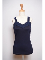 レーステープタンクトップ/コン