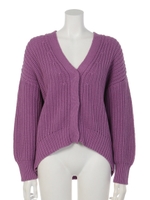 ロービングニットカーデ/PUR