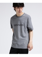 ロゴプリントTシャツ/グレー(012)