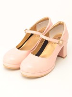 ワンストラッププレーンパンプス/LIGHT PINK