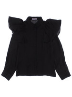 PUNYUS/フリルショルダーブラウス