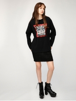 SEQUIN ミニスカート/BLK