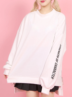 WC/ロゴZIPショルダースウェット