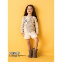 【20%OFF】PEANUTSコラボSNOOPYボーダーTシャツ