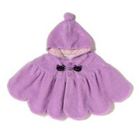 【30%OFF】シープボア風丈長ケープ