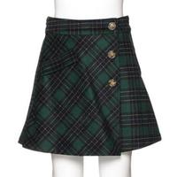【30%OFF】チェックラップスカパン