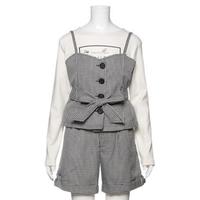 【30%OFF】チェック柄セットアップ
