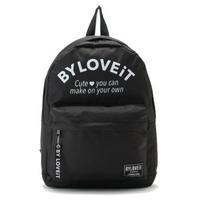 【30%OFF】チャームつきロゴリュック