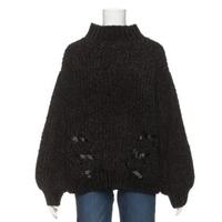 【30%OFF】モールニットリボンセーター