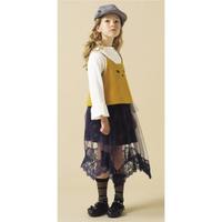 【30%OFF】猫フェイスビスチェ×フレアスリーブTシャツセット