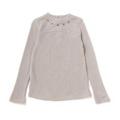 【40%OFF】レース＆ビーズリブTシャツ
