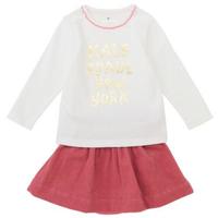 【40%OFF】レイエット ケイト・スペード ニューヨーク ゴールド ロゴ トップ アンド スカート セット