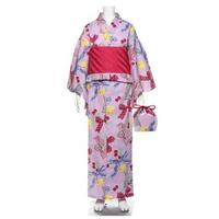 【50%OFF】リボン×フルーツ柄浴衣