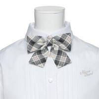 チェックリボンタイ