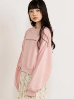 WEGO/シンプルロゴショートスウェット